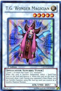 画像1: 【特価品】英語版 ＴＧ ワンダー・マジシャン EXVC-EN040 1st（ウルトラレア）