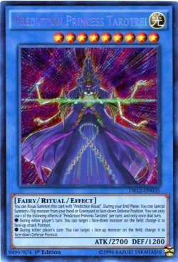 画像1: 【特価品】英語版 聖占術姫タロットレイ DRL2-EN035 1st（シークレットレア）