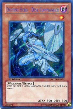 画像1: 【特価品】英語版 Ｄ－ＨＥＲＯ ディスクガイ LCGX-EN133 1st（シークレットレア）