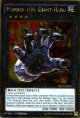 【特価品】英語版 Ｎｏ.１０６ 巨岩掌ジャイアント・ハンド PGL3-EN075 1st（ゴールドレア）