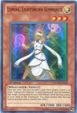 画像1: 【特価品】英語版 ライトロード・サモナー ルミナス RYMP-EN102 1st（ウルトラレア）