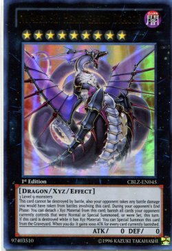 画像1: 【特価品】英語版 Ｎｏ.９２ 偽骸神龍 Ｈｅａｒｔ－ｅａｒｔＨ Ｄｒａｇｏｎ CBLZ-EN045 1st（ウルトラレア）