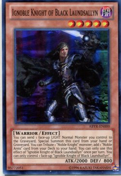 画像1: 【特価品】英語版 魔聖騎士ランスロット ABYR-EN000（スーパーレア）