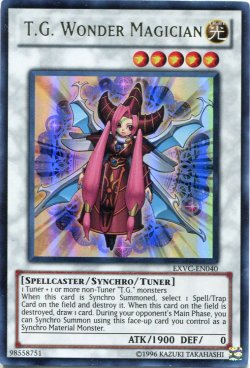 画像1: 【特価品】英語版 ＴＧ ワンダー・マジシャン EXVC-EN040（ウルトラレア）