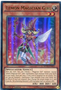 画像1: 【特価品】英語版 レモン・マジシャン・ガール MVP1-EN051 1st（ウルトラレア）