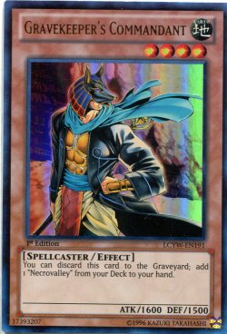 画像1: 【特価品】英語版 墓守の司令官 LCYW-EN191 1st（ウルトラレア）