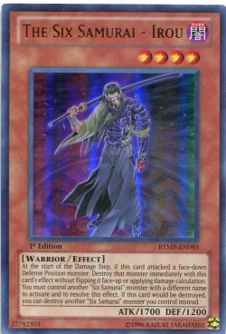画像1: 【特価品】英語版 六武衆－イロウ RYMP-EN093 1st（ウルトラレア）