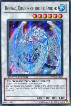 画像1: 【特価品】英語版 氷結界の龍 ブリューナク H5SE-EN001 Limited Edition（スーパーレア）