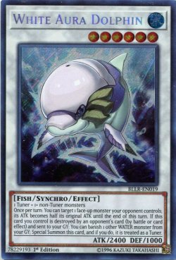 画像1: 【特価品】英語版 白闘気海豚 BLLR-EN019 1st（シークレットレア）