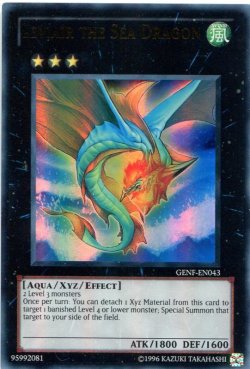 画像1: 【特価品】英語版 虚空海竜リヴァイエール GENF-EN043（ウルトラレア）