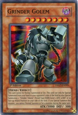 画像1: 【特価品】英語版 トーチ・ゴーレム DP07-EN009 1st（スーパーレア）