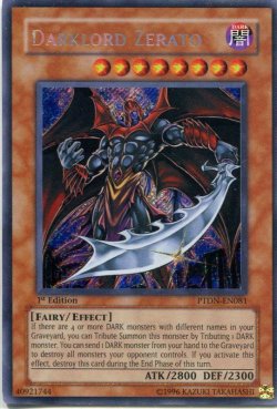 画像1: 【特価品】英語版 堕天使ゼラート PTDN-EN081 1st（シークレットレア）