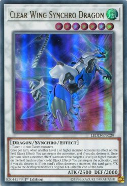 画像1: 【特価品】英語版 クリアウィング・シンクロ・ドラゴン LEDD-ENC29 1st（ウルトラレア）