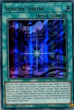 画像1: 【特価品】英語版 聖蔓の社 GFTP-EN025 1st（ウルトラレア）