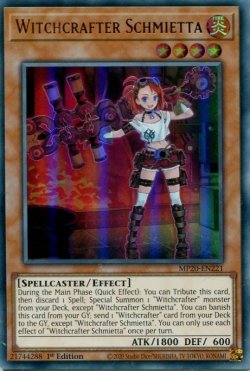 画像1: 【特価品】英語版 ウィッチクラフト・シュミッタ MP20-EN221 1st（ウルトラレア）