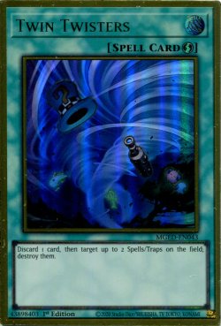 画像1: 【特価品】英語版 ツインツイスター MGED-EN043 1st（プレミアムゴールドレア）