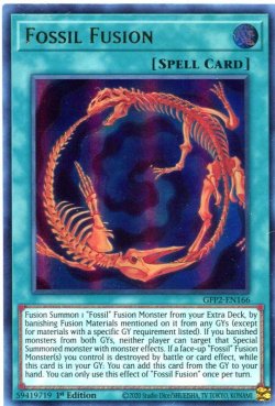 画像1: 【特価品】英語版 化石融合－フォッシル・フュージョン GFP2-EN166 1st（ウルトラレア）