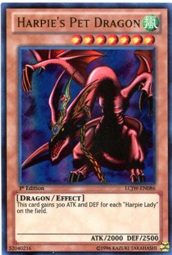画像1: 【特価品】英語版 ハーピィズペット竜 LCJW-EN086 1st（ウルトラレア）