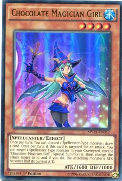 画像1: 【特価品】英語版 チョコ・マジシャン・ガール MVP1-EN052 1st（ウルトラレア）