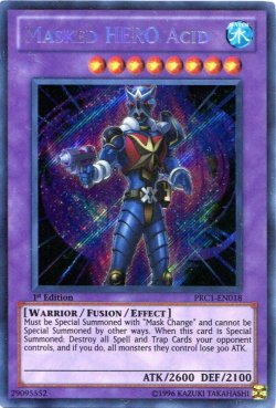 画像1: 【特価品】英語版 Ｍ・ＨＥＲＯ アシッド PRC1-EN018 1st（シークレットレア）