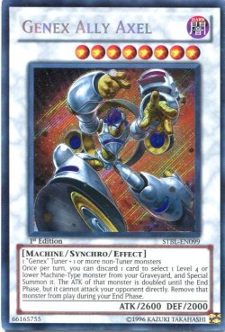 画像1: 【特価品】英語版 Ａ・ジェネクス・アクセル STBL-EN099 1st（シークレットレア）