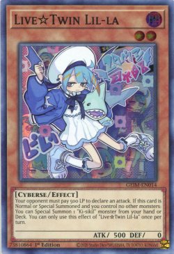 画像1: 【特価品】英語版 Ｌｉｖｅ☆Ｔｗｉｎ リィラ GEIM-EN014 1st（スーパーレア）