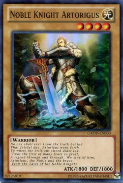 画像1: 【特価品】英語版 聖騎士アルトリウス GAOV-EN000（スーパーレア）