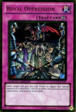 画像1: 【特価品】英語版 王宮の弾圧 GLD4-EN047 Limited Edition（ゴールドレア）