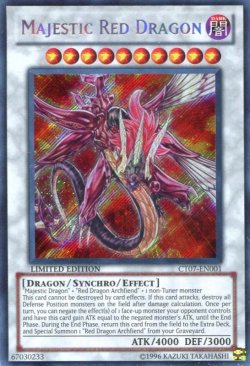 画像1: 【特価品】英語版 セイヴァー・デモン・ドラゴン CT07-EN001 Limited Edition（シークレットレア）