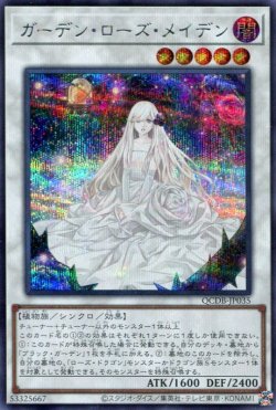 画像1: ガーデン・ローズ・メイデン QCDB-JP035（シークレットレア）