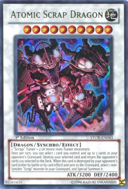 画像1: 【特価品】英語版 アトミック・スクラップ・ドラゴン STOR-EN043 1st（ウルトラレア）