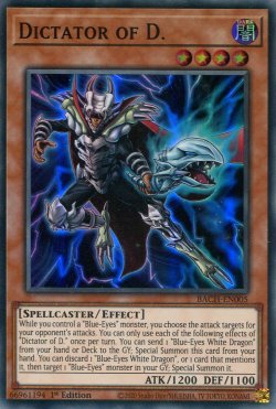 画像1: 【特価品】英語版 ロード・オブ・ドラゴン－ドラゴンの独裁者－ BACH-EN005 1st（スーパーレア）