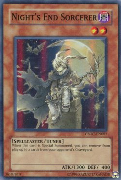 画像1: 【特価品】英語版 ナイトエンド・ソーサラー CSOC-EN087（スーパーレア）