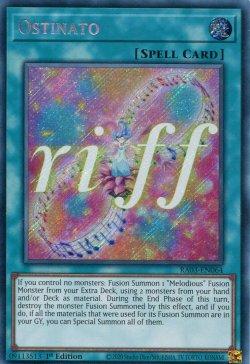 画像1: 【特価品】英語版 オスティナート RA03-EN064 1st（シークレットレア）