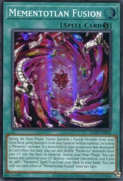 画像1: 【特価品】英語版 冥骸融合－メメント・フュージョン OP28-EN010（スーパーレア）