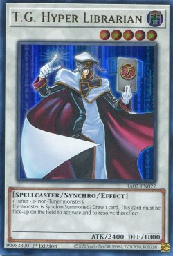 画像1: 【特価品】英語版 ＴＧ ハイパー・ライブラリアン RA02-EN027 1st（ウルトラレア）