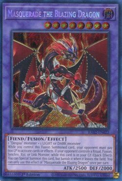 画像1: 【特価品】英語版 赫灼竜マスカレイド RA02-EN022 1st（シークレットレア）