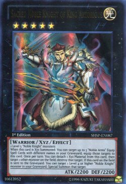 画像1: 【特価品】英語版 神聖騎士王アルトリウス SHSP-EN087 1st（ウルトラレア）