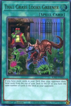 画像1: 【特価品】英語版 隣の芝刈り RA03-EN063 1st（ウルトラレア）