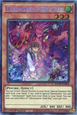 画像1: 【特価品】英語版 リブロマンサー・Ｇボーイ BACH-EN000 1st（スーパーレア）