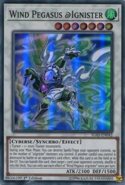 画像1: 【特価品】英語版 ウィンドペガサス＠イグニスター IGAS-EN042 1st（スーパーレア）