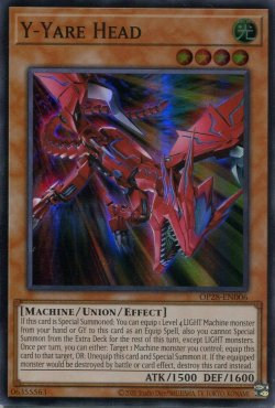 画像1: 【特価品】英語版 Ｙ－ドラゴン・イアヘッド OP28-EN006（スーパーレア）