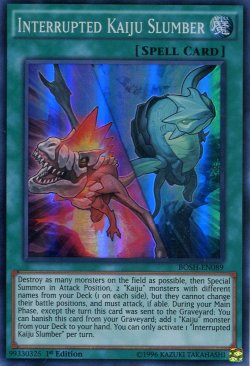 画像1: 【特価品】英語版 妨げられた壊獣の眠り BOSH-EN089 1st（スーパーレア）