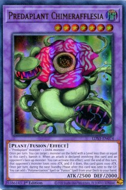 画像1: 【特価品】英語版 捕食植物キメラフレシア LDS3-EN074 1st（ウルトラレア）