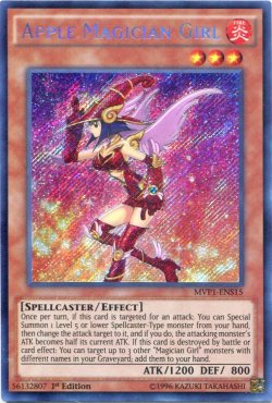 画像1: 【特価品】英語版 アップル・マジシャン・ガール MVP1-ENS15 1st（シークレットレア）