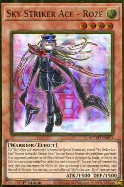 画像1: 【特価品】英語版 閃刀姫－ロゼ MGED-EN021 1st（プレミアムゴールドレア）