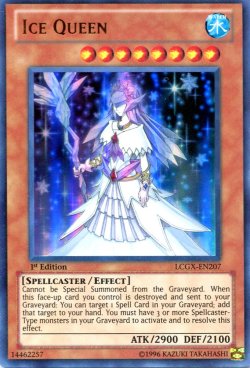 画像1: 【特価品】英語版 氷の女王 LCGX-EN207 1st（ウルトラレア）