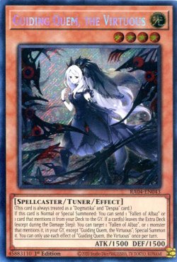 画像1: 【特価品】英語版 導きの聖女クエム RA04-EN043 1st（シークレットレア）