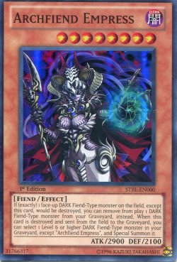 画像1: 【特価品】英語版 ヘル・エンプレス・デーモン STBL-EN000 1st（スーパーレア）