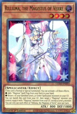 画像1: 【特価品】英語版 結晶の大賢者サンドリヨン GEIM-EN003 1st（ウルトラレア）